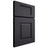 Shiloh Cabinetry Full Overlay Summit White Oak Quarter Sawn Harbor Door
