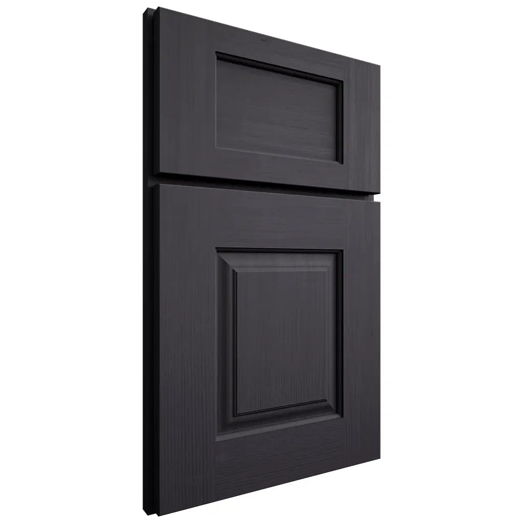 Shiloh Cabinetry Full Overlay Summit White Oak Quarter Sawn Harbor Door