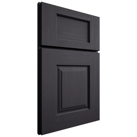 Shiloh Cabinetry Full Overlay Summit White Oak Quarter Sawn Harbor Door