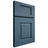 Shiloh Cabinetry Full Overlay Summit White Oak Quarter Sawn Hudson Door