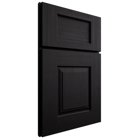 Shiloh Cabinetry Full Overlay Summit White Oak Quarter Sawn Ink Door