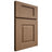 Shiloh Cabinetry Full Overlay Summit White Oak Quarter Sawn Medium Door