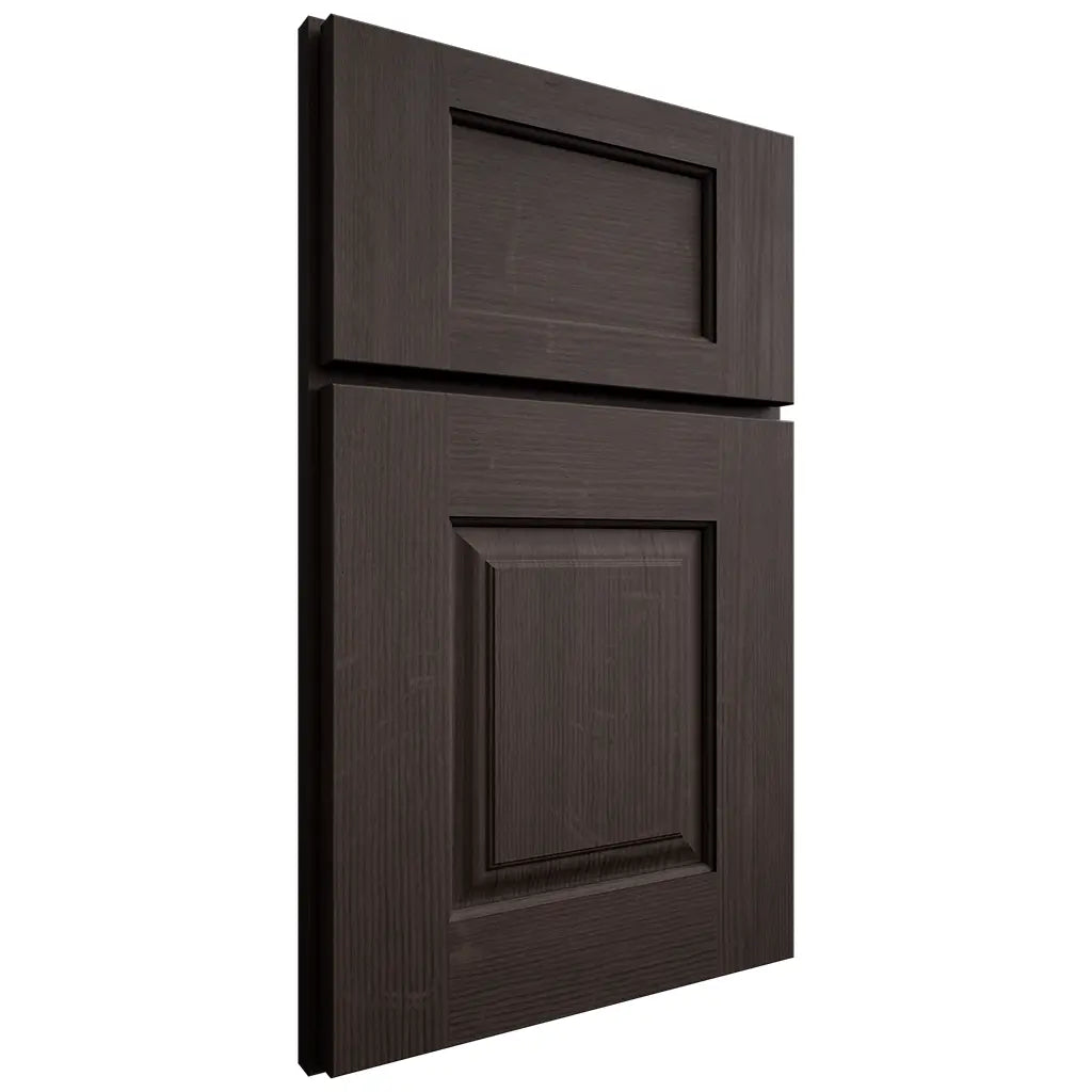 Shiloh Cabinetry Full Overlay Summit White Oak Quarter Sawn Morel Door