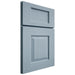 Shiloh Cabinetry Full Overlay Summit White Oak Quarter Sawn Sky Door