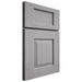 Shiloh Cabinetry Full Overlay Summit White Oak Quarter Sawn Stratus Door