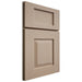 Shiloh Cabinetry Full Overlay Summit White Oak Quarter Sawn Straw Door