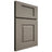 Shiloh Cabinetry Full Overlay Summit White Oak Quarter Sawn Thyme Door
