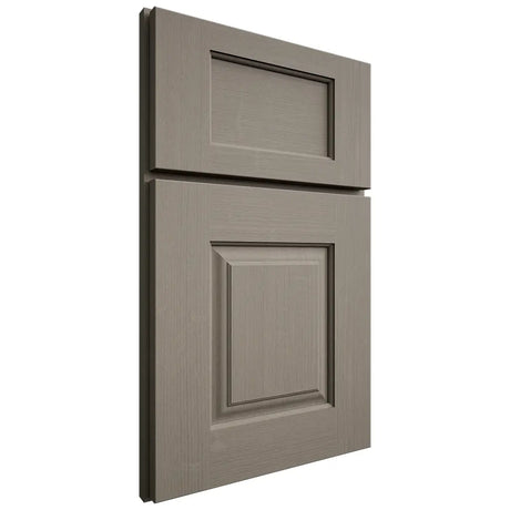 Shiloh Cabinetry Full Overlay Summit White Oak Quarter Sawn Thyme Door
