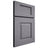 Shiloh Cabinetry Full Overlay Summit White Oak Rift Cut Cadet Door