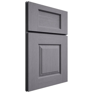 Shiloh Cabinetry Full Overlay Summit White Oak Rift Cut Cadet Door
