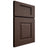 Shiloh Cabinetry Full Overlay Summit White Oak Rift Cut Dusk Door