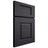 Shiloh Cabinetry Full Overlay Summit White Oak Rift Cut Harbor Door