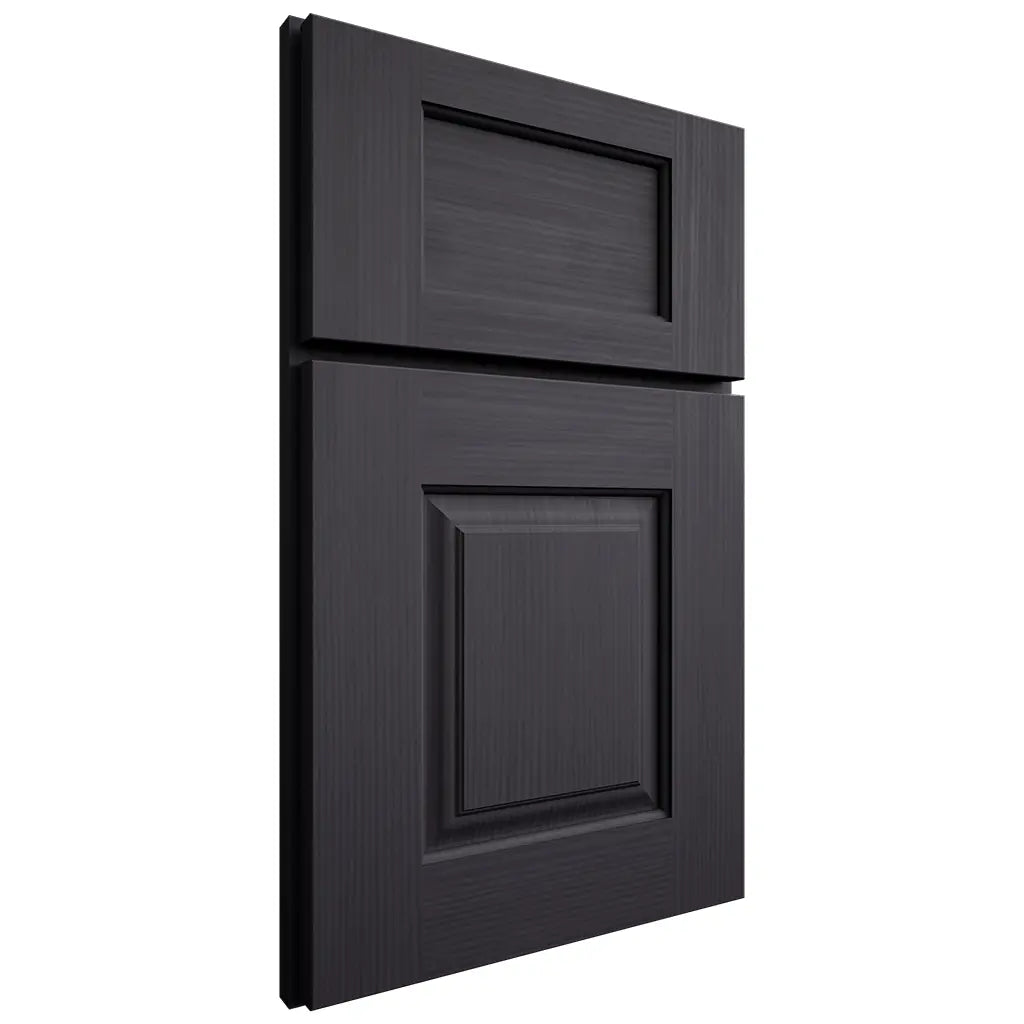 Shiloh Cabinetry Full Overlay Summit White Oak Rift Cut Harbor Door