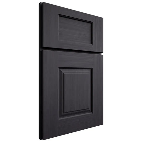 Shiloh Cabinetry Full Overlay Summit White Oak Rift Cut Harbor Door