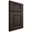 Shiloh Cabinetry Full Overlay Summit White Oak Rift Cut Morel Door