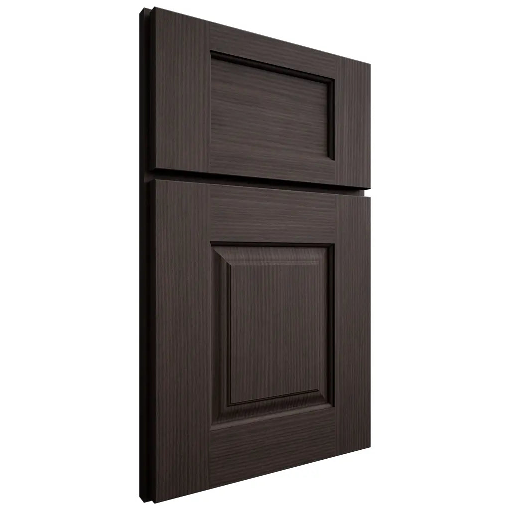 Shiloh Cabinetry Full Overlay Summit White Oak Rift Cut Morel Door