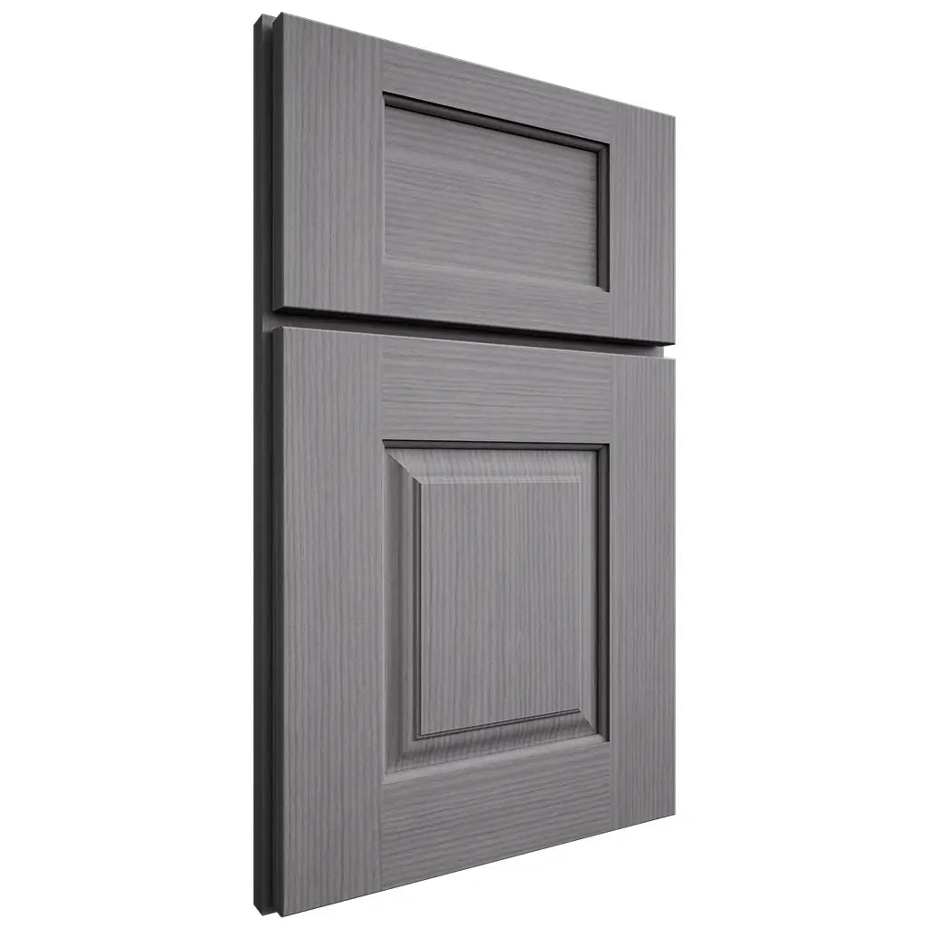 Shiloh Cabinetry Full Overlay Summit White Oak Rift Cut Sterling Door