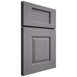 Shiloh Cabinetry Full Overlay Summit White Oak Rift Cut Sterling Door