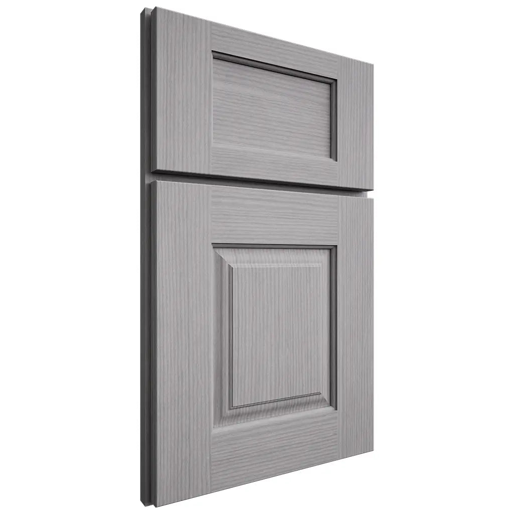 Shiloh Cabinetry Full Overlay Summit White Oak Rift Cut Stratus Door