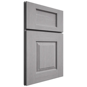 Shiloh Cabinetry Full Overlay Summit White Oak Rift Cut Stratus Door
