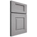 Shiloh Cabinetry Full Overlay Summit White Oak Rift Cut Stratus Door