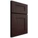 Shiloh Cabinetry Full Overlay Tahoe Alder Plain Cut Bistre Door