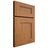 Shiloh Cabinetry Full Overlay Tahoe Alder Plain Cut Caramel Door