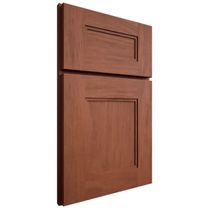 Shiloh Cabinetry Full Overlay Tahoe Alder Plain Cut Sierra Door