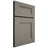 Shiloh Cabinetry Full Overlay Tahoe Alder Plain Cut Thyme Door