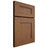 Shiloh Cabinetry Full Overlay Tahoe Alder Plain Cut Walnut Door