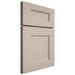 Shiloh Cabinetry Full Overlay Tahoe Alder Plain Cut White Sands Door