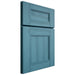 Shiloh Cabinetry Full Overlay Tahoe Hickory Plain Cut Aqua Door