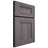 Shiloh Cabinetry Full Overlay Tahoe Hickory Plain Cut Cadet Door