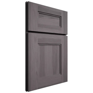 Shiloh Cabinetry Full Overlay Tahoe Hickory Plain Cut Cadet Door