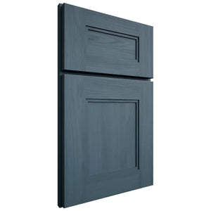 Shiloh Cabinetry Full Overlay Tahoe Hickory Plain Cut Hudson Door