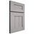Shiloh Cabinetry Full Overlay Tahoe Hickory Plain Cut Stratus Door