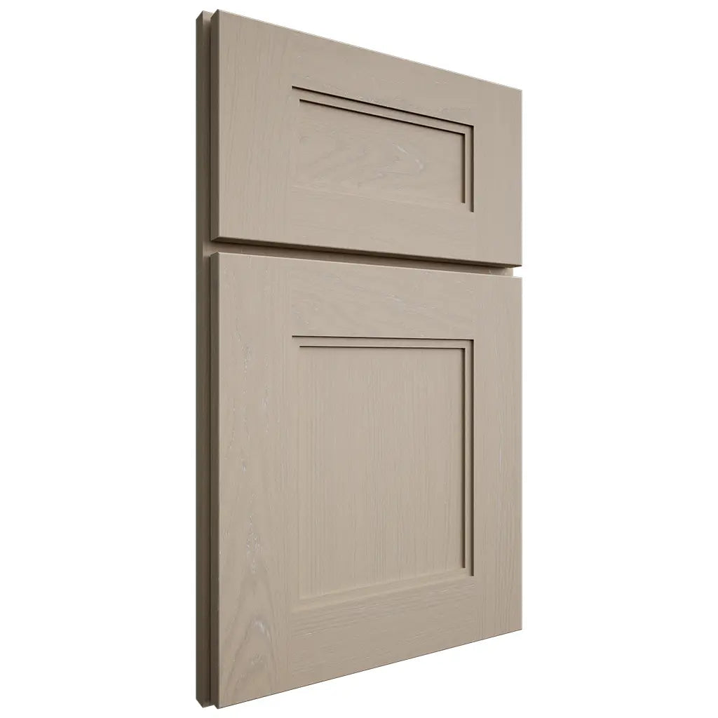 Shiloh Cabinetry Full Overlay Tahoe Maple Plain Cut Pebble Door