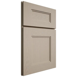 Shiloh Cabinetry Full Overlay Tahoe Maple Plain Cut Pebble Door