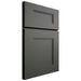 Shiloh Cabinetry Full Overlay Tahoe Paintable Pewter Green Door