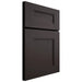 Shiloh Cabinetry Full Overlay Tahoe Poplar Plain Cut Carbon Door