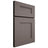 Shiloh Cabinetry Full Overlay Tahoe Poplar Plain Cut Heatherstone Door