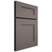 Shiloh Cabinetry Full Overlay Tahoe Poplar Plain Cut Heatherstone Door