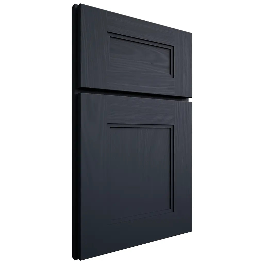 Shiloh Cabinetry Full Overlay Tahoe Poplar Plain Cut Hudson Door