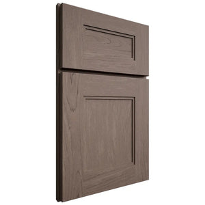 Shiloh Cabinetry Full Overlay Tahoe Poplar Plain Cut River Rock Door