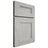 Shiloh Cabinetry Full Overlay Tahoe Poplar Plain Cut Stratus Door