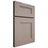 Shiloh Cabinetry Full Overlay Tahoe Red Oak Plain Cut Sterling Door