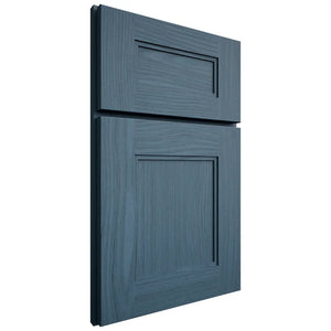 Shiloh Cabinetry Full Overlay Tahoe White Oak Plain Cut Hudson Door