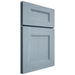Shiloh Cabinetry Full Overlay Tahoe White Oak Plain Cut Sky Door