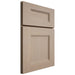 Shiloh Cabinetry Full Overlay Tahoe White Oak Plain Cut Straw Door