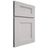 Shiloh Cabinetry Full Overlay Tahoe White Oak Quarter Sawn Cotton Door